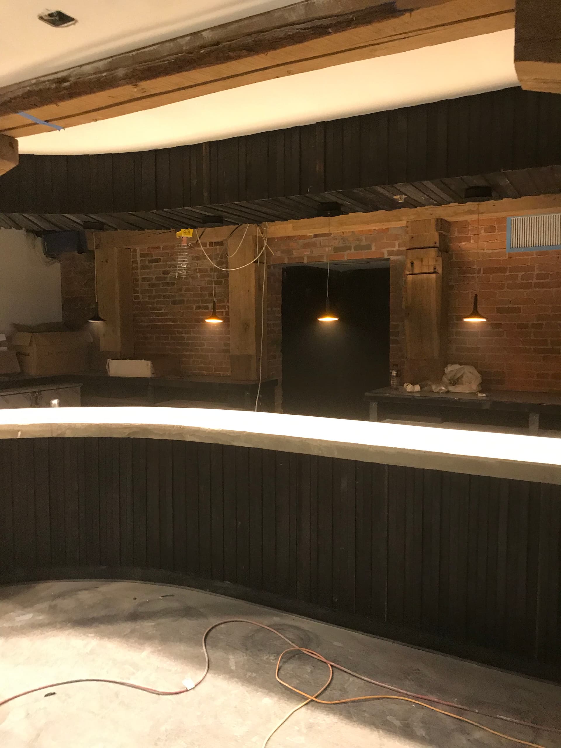 LED Lighting and Power Installation for a Restaurant Buildout image