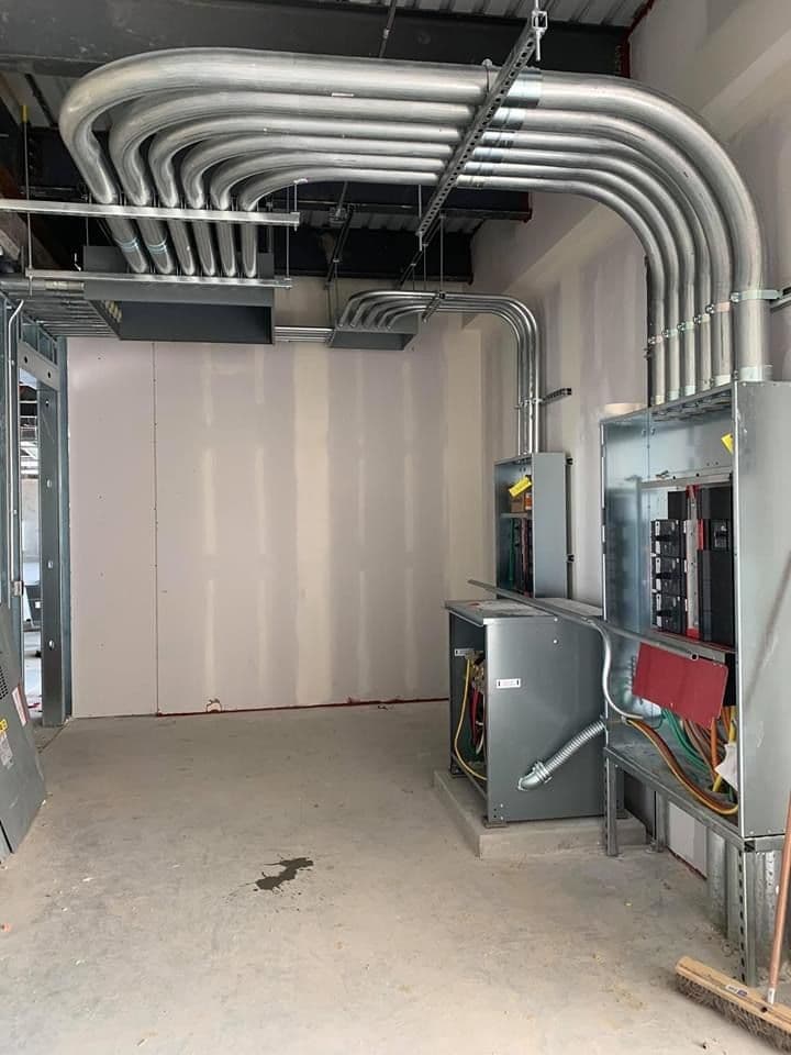 Project New Electrical Service Panels Going In at a Commercial Office Building image