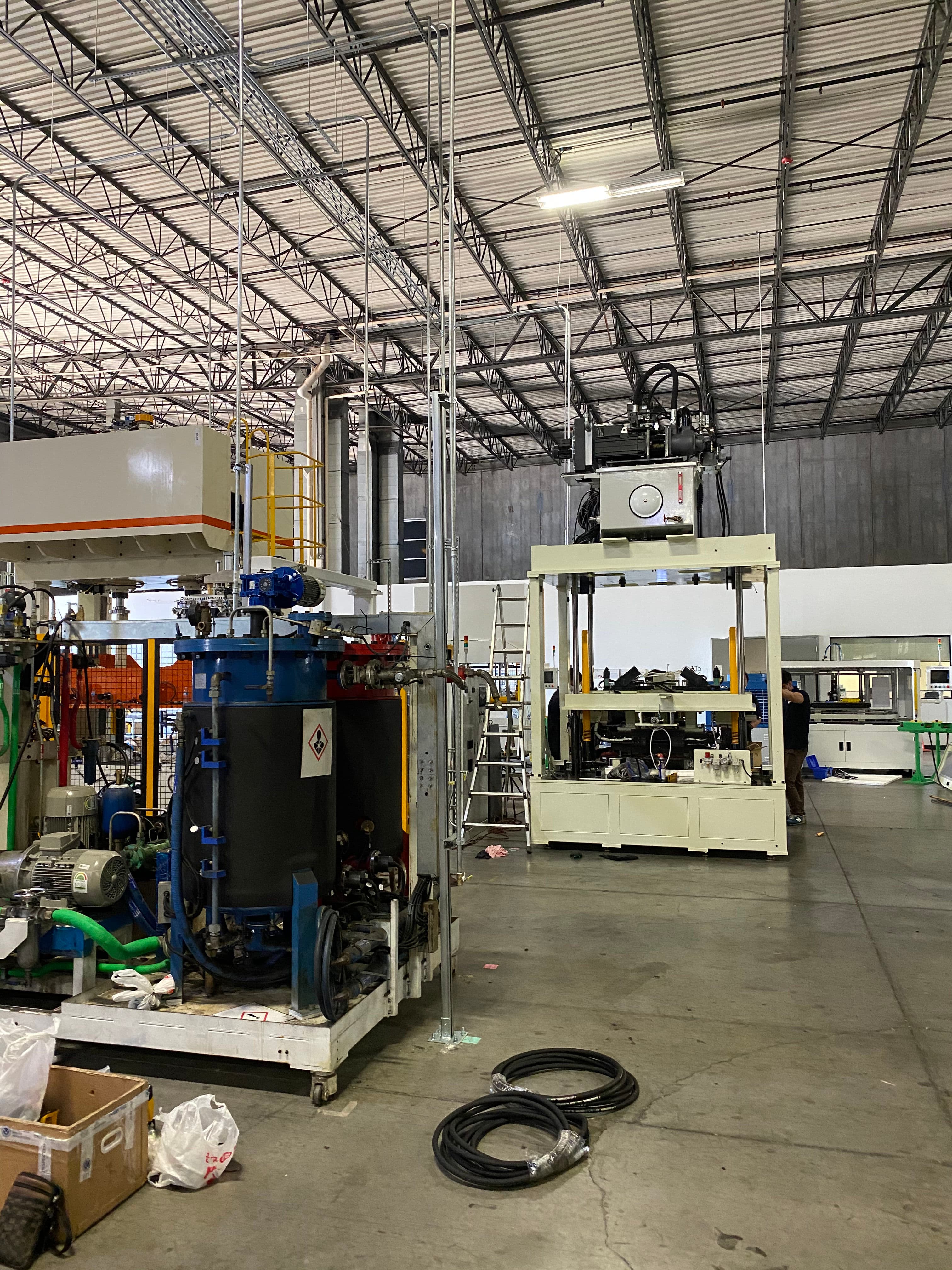 Project Industrial Stamping Machine Wiring and Facility Power Installation image