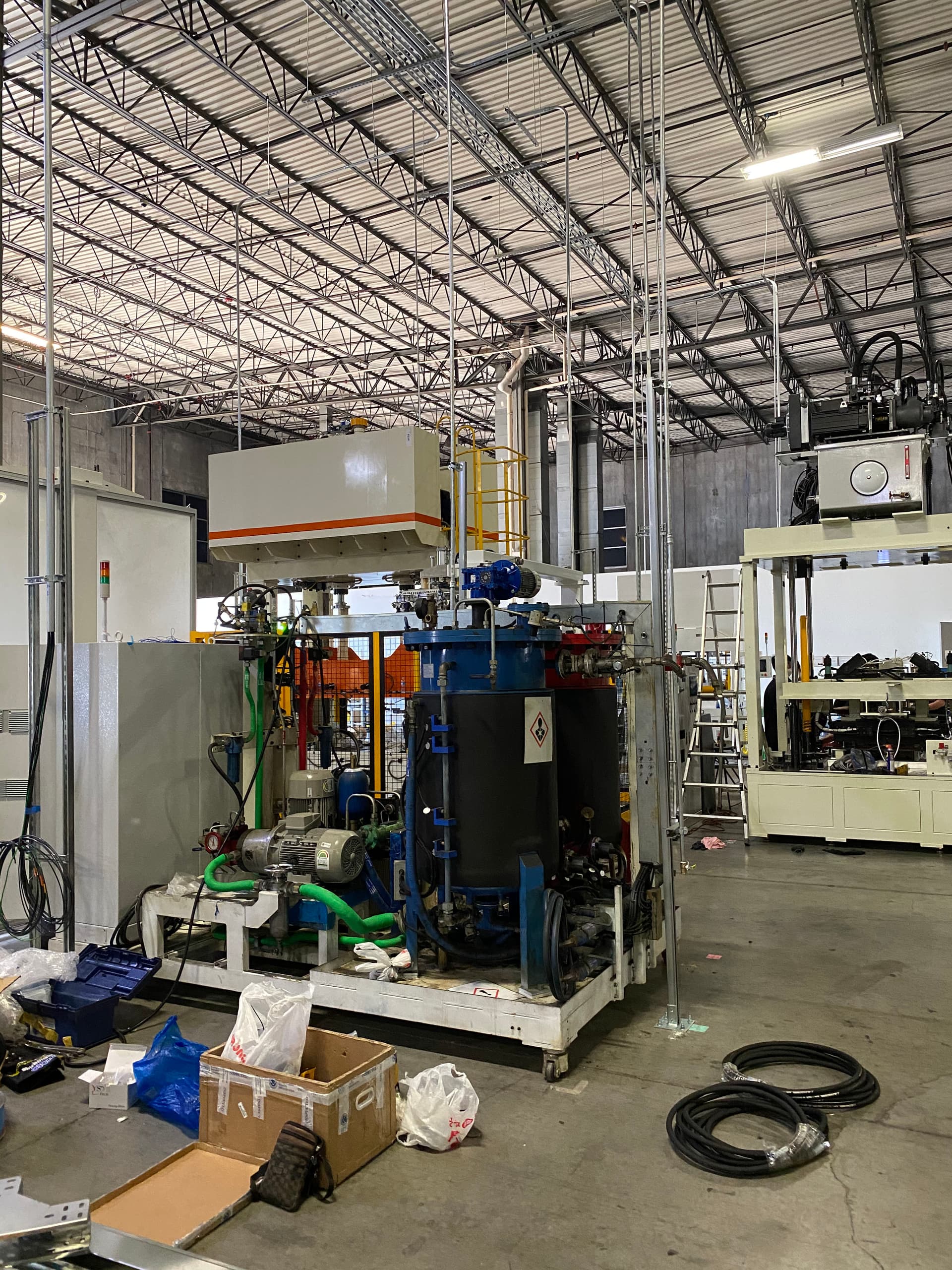 Gallery photos for Industrial Stamping Machine Wiring and Facility Power Installation: Image #1