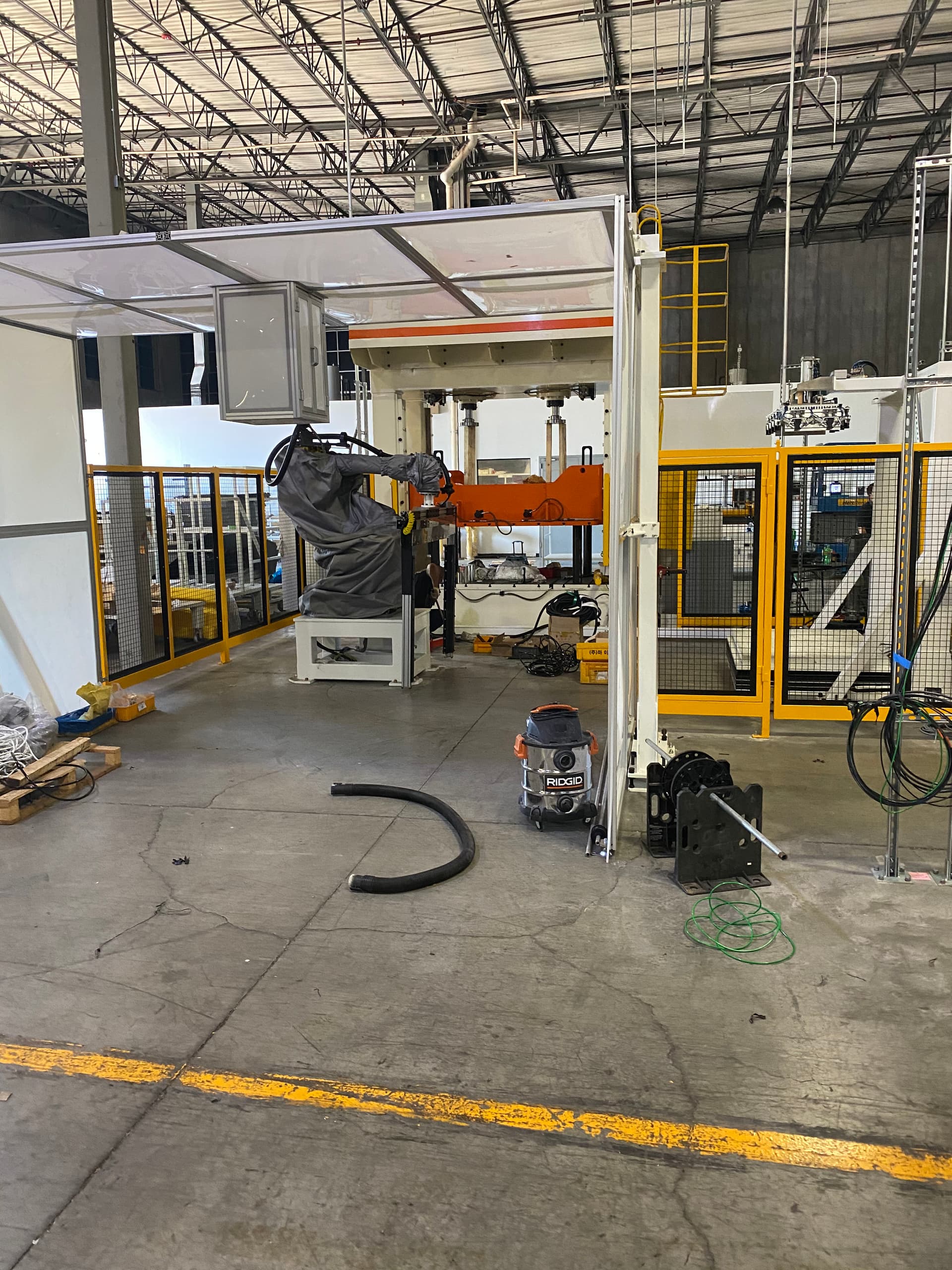 Gallery photos for Industrial Stamping Machine Wiring and Facility Power Installation: Image #2