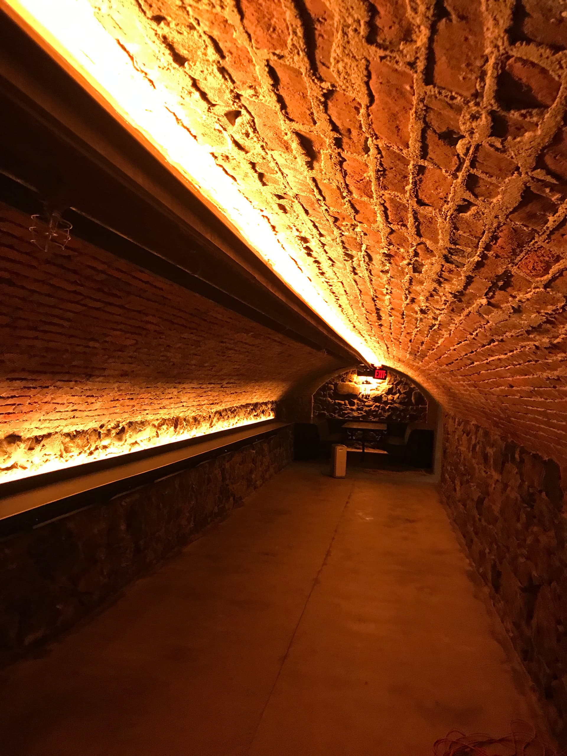 Gallery photos for LED lighting and electrical upgrade inside a historic bar and tunnel space: Image #3