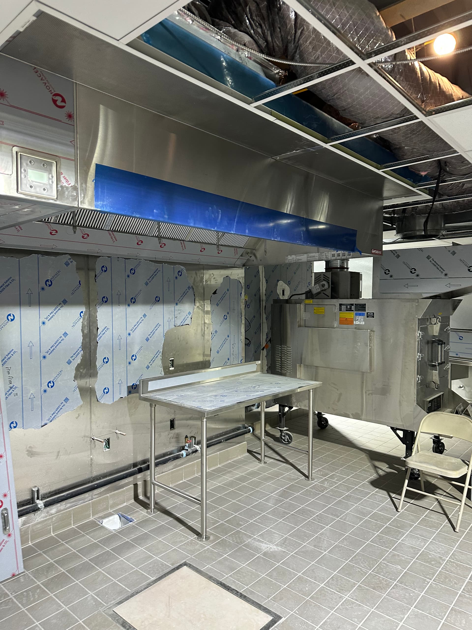 Gallery photos for Food Court Hood and Makeup Air Fan Electrical Installation: Image #2