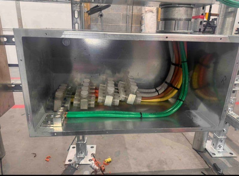 Gallery photos for Industrial Electrical Service Panel Installation: Image #1