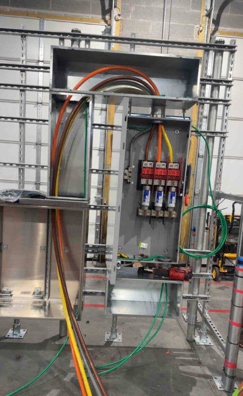 Gallery photos for Industrial Electrical Service Panel Installation: Image #3
