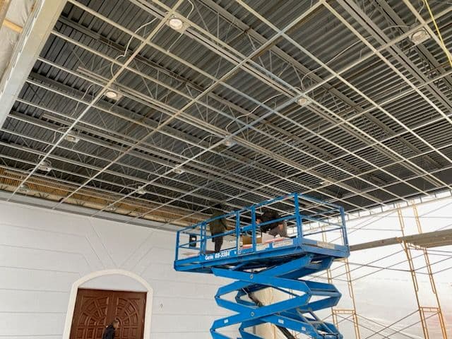 Gallery photos for Lighting Installation Elevates New Venue: Image #1