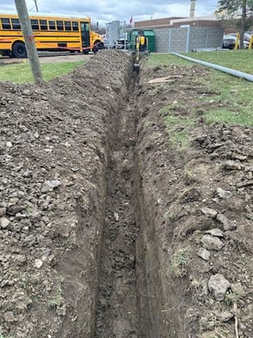 Project Underground Cable Installation for EV Charger in Dearborn image