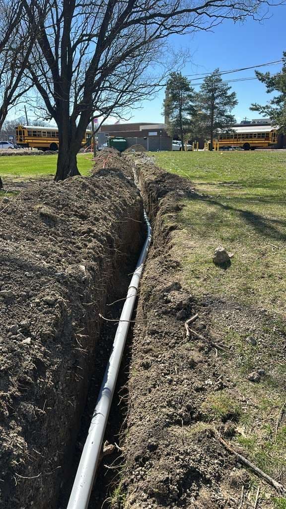 Project Underground Conduit Installation for EV Service Near School image