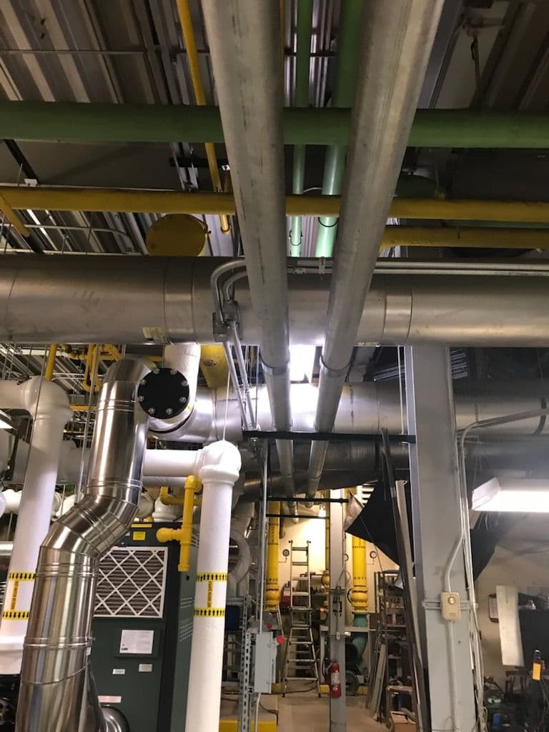 Gallery photos for Rigid Conduit Installation for High Voltage Switchgear in an Industrial Building: Image #1