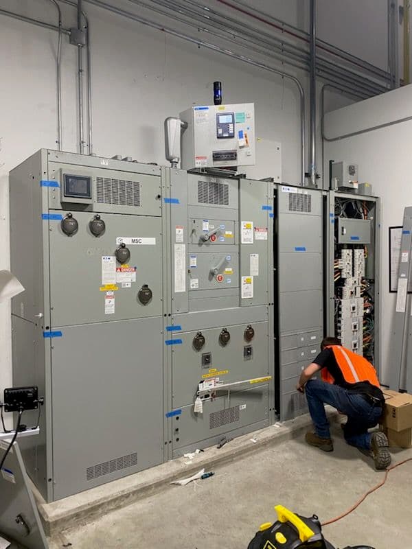 Project Switchgear and Arc Fault Relay Maintenance at Electrical Industries image