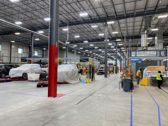 Power Outlet Upgrade at Automotive Facility