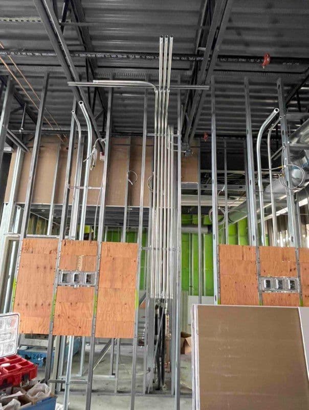 Precision Industrial Electrical Wiring in Action