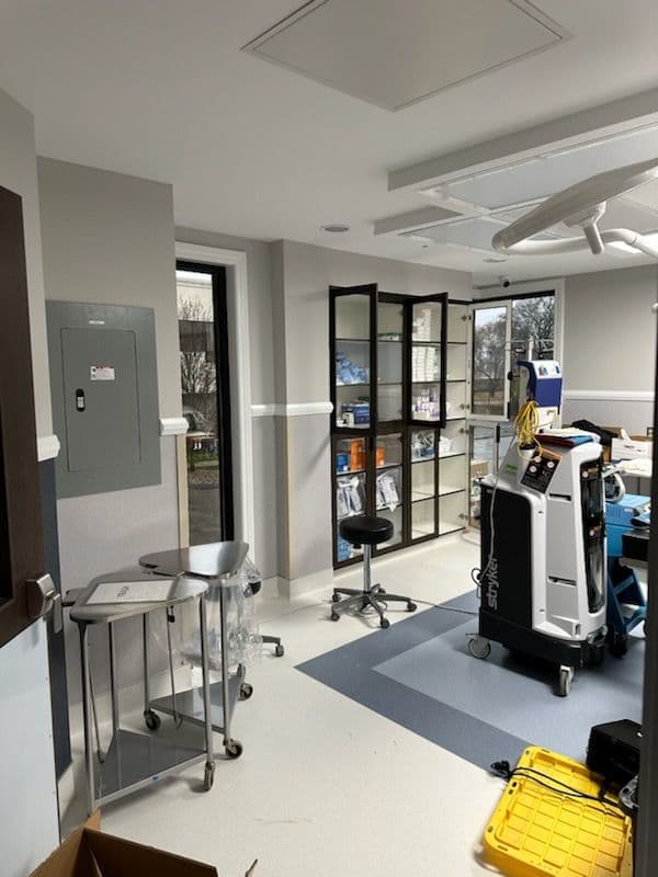 High-Tech Surgery Room Electrical Installation