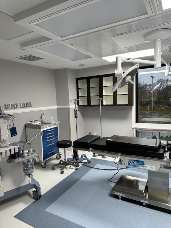 High-Tech Surgery Room Electrical Installation
