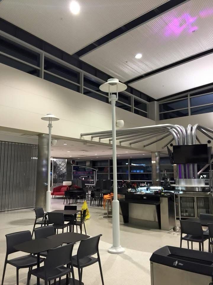 Project Elegant Lighting Installation at Detroit Metro Airport image