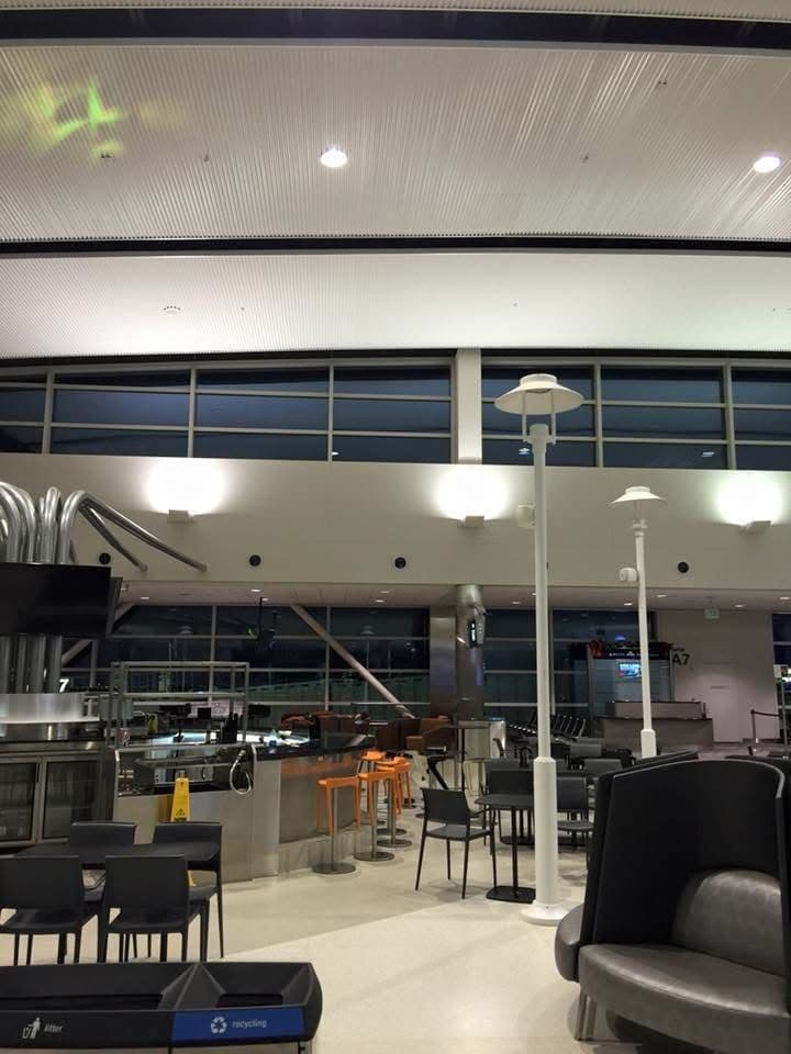 Gallery photos for Elegant Lighting Installation at Detroit Metro Airport: Image #3