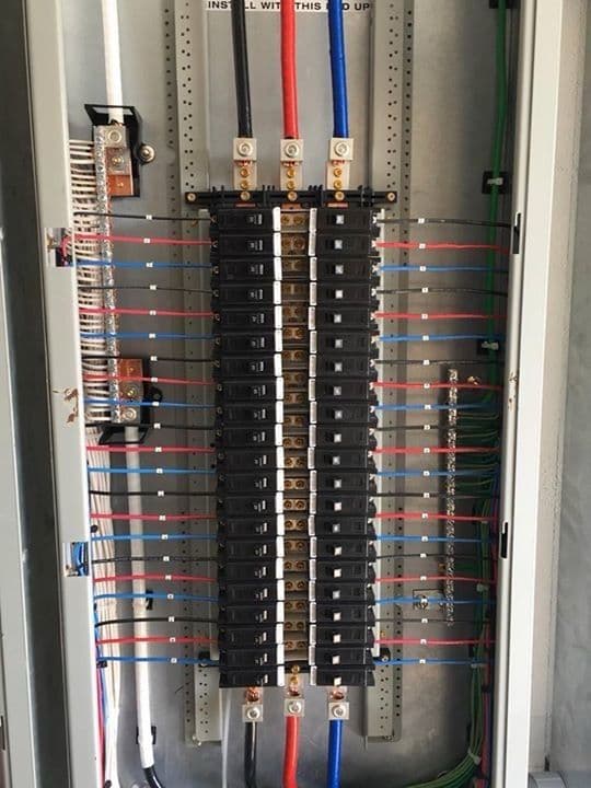 Expert Wiring and Neat Panel Installations image