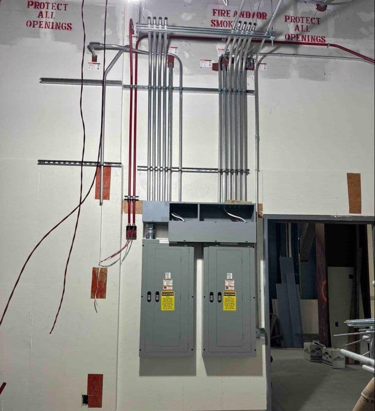 Gallery photos for Precision in Electrical Panel Installation: Image #1