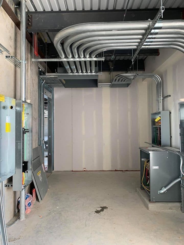 Gallery photos for New Electrical Service Panels Going In at a Commercial Office Building: Image #1