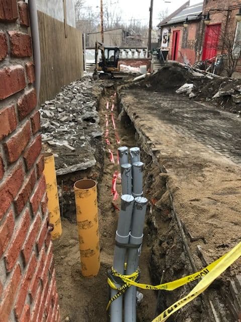 Gallery photos for Underground Conduit Installation Sparks Major Progress: Image #2