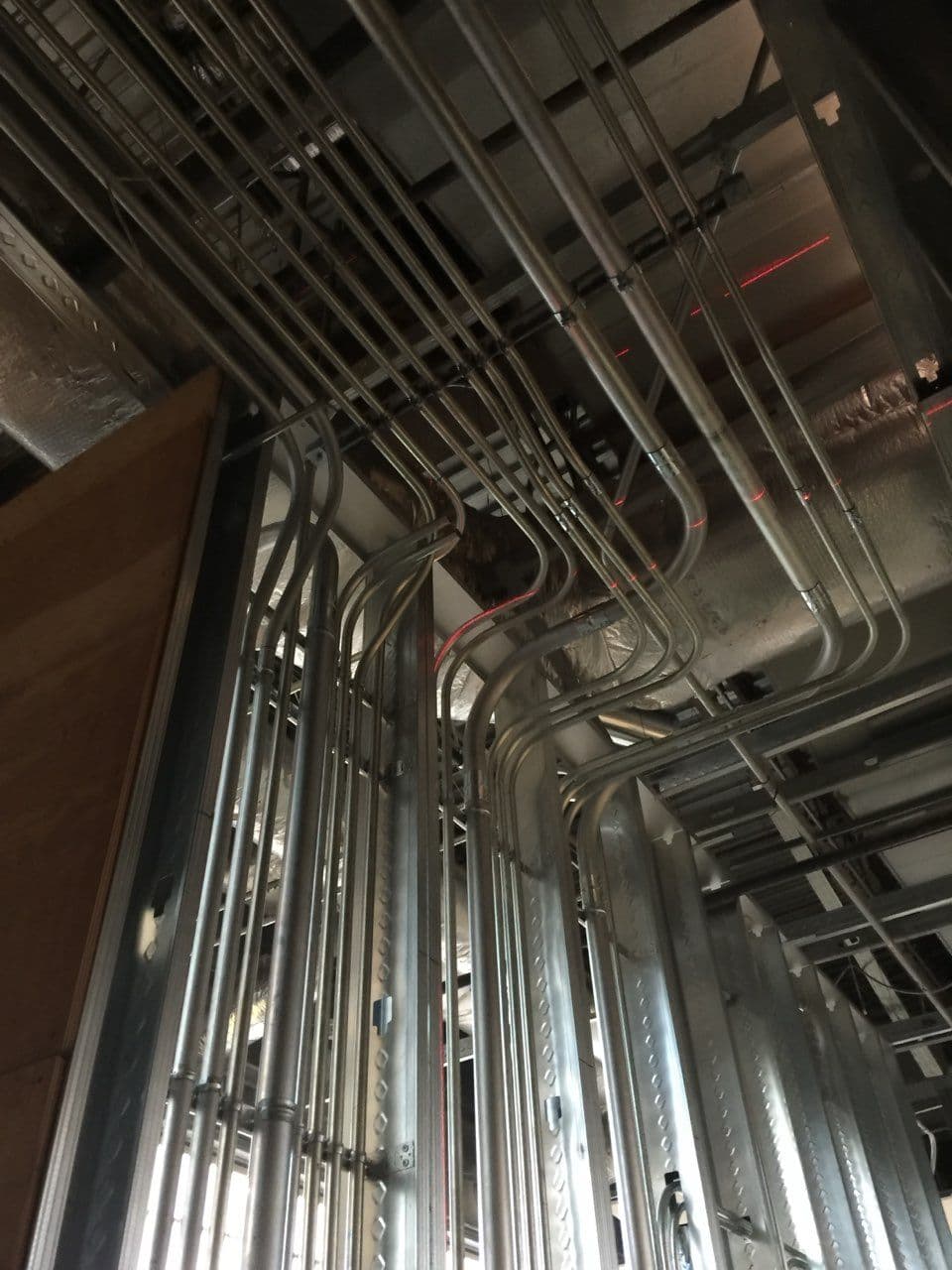 Gallery photos for Precision Conduit Bending and Rough Wall Installation: Image #1