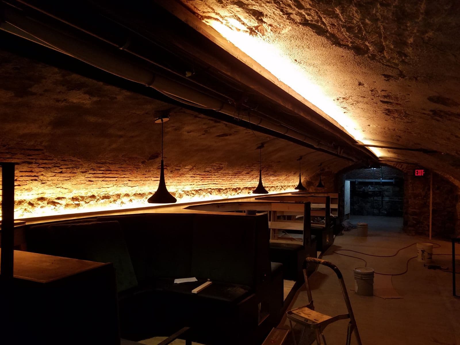 Gallery photos for Brightening a New Restaurant with Custom LED Lighting: Image #3