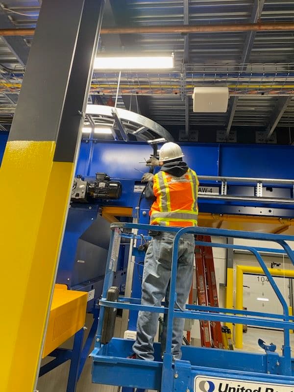 Gallery photos for Power and Cable Tray Installation at Electrical Industries: Image #3